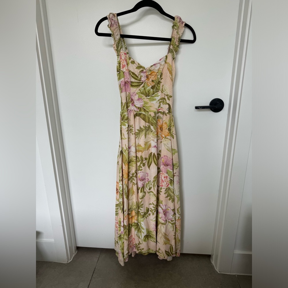 Guess floral wedding guest maxi dress - Size XS/S
